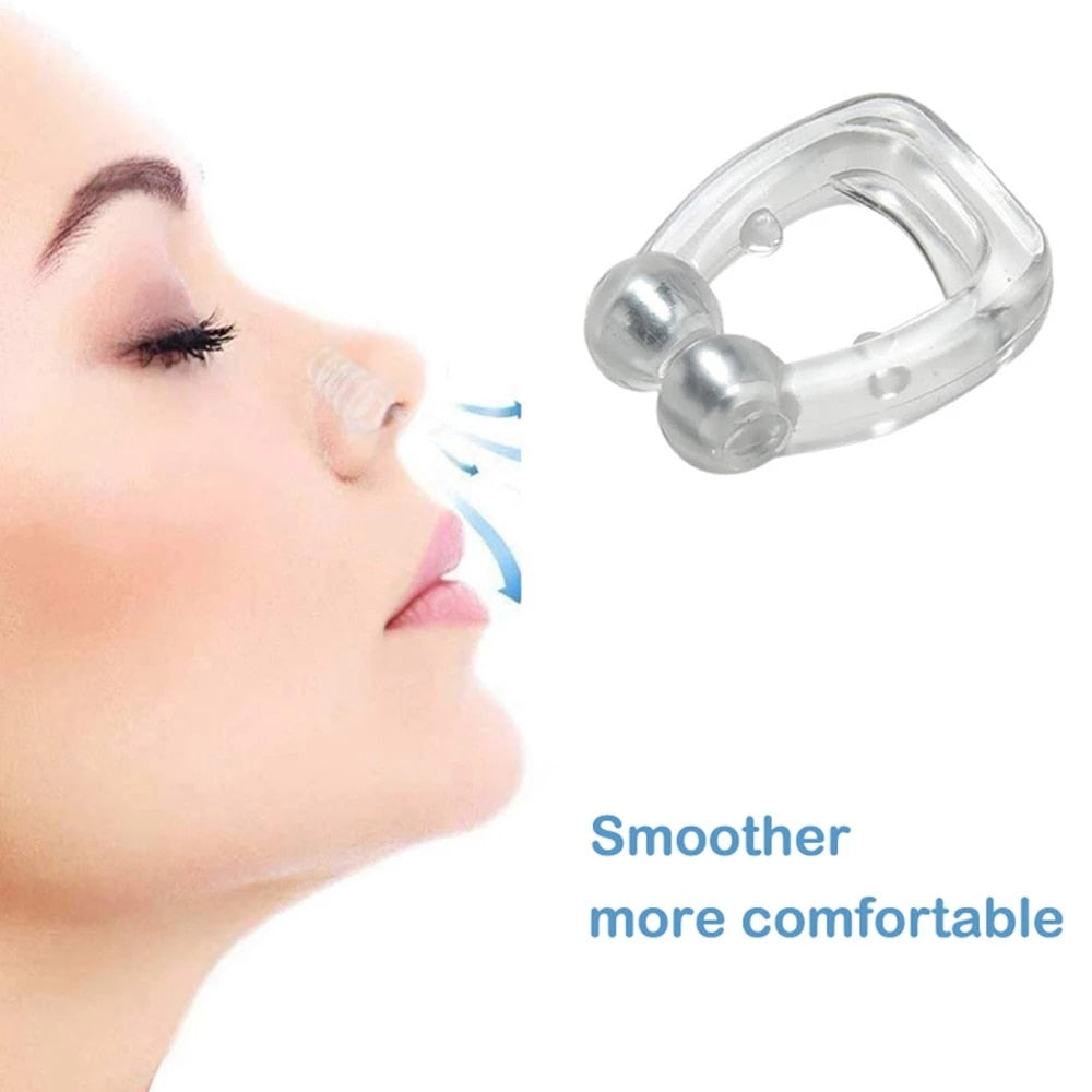 MagnoSleep Anti-Snore Nose Clip: Magnetic, Easy-Breathe Solution for Improved Sleep and Reduced Snoring