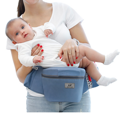 Hip Seat Baby Carrier, Advanced Adjustable Waistband &Various Pockets, Ergonomic Carrier for Newborns to Toddlers