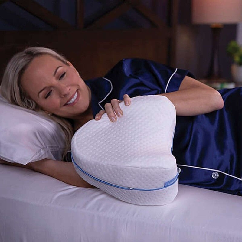 Memory Foam Knee Pillow: Sleep Comfortably & Alleviate Sciatica